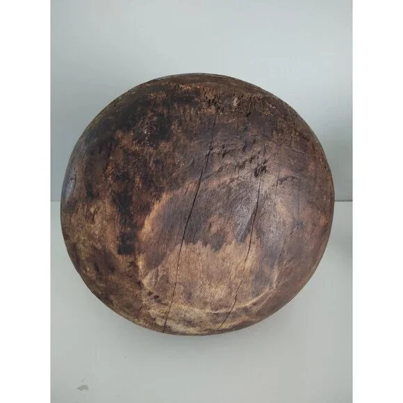 Lozi Tribe Of Zambia Africa Carved Wood Beer Milk Vessel Pot, Early 20th Century